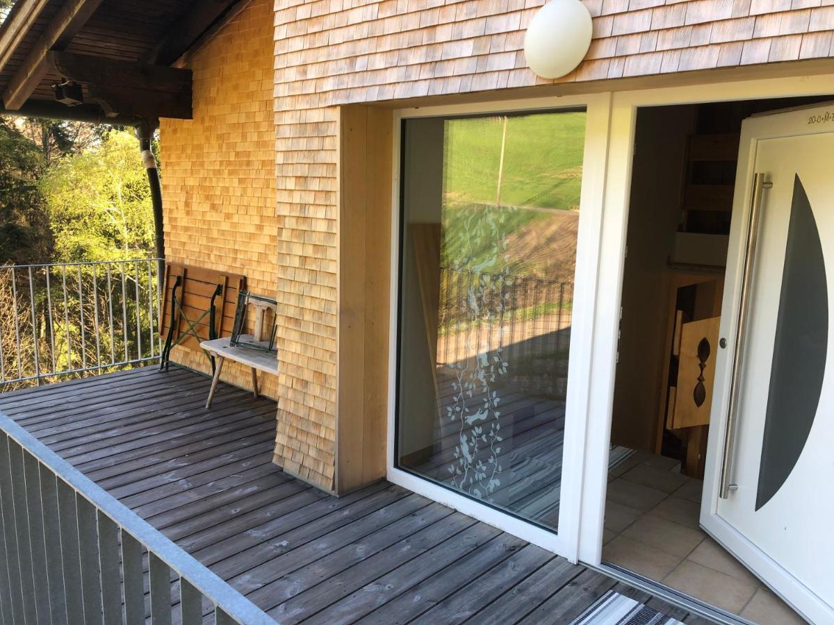 Ferienhaus Am Waldrand Von Egg Bregenzer Wald Exteriér fotografie